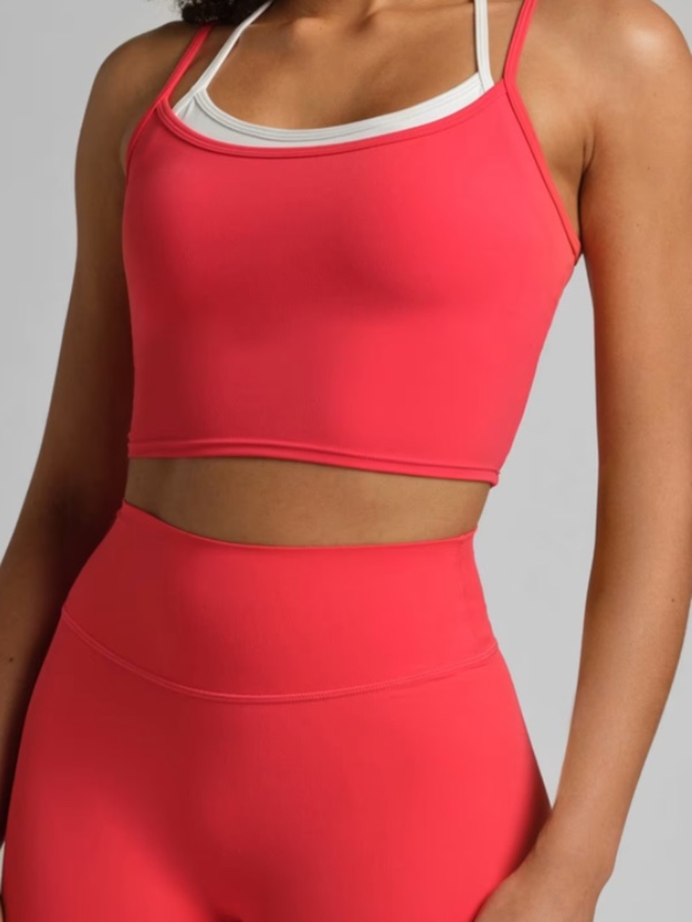 ComfrtCore™ Double Layer Crop Tank